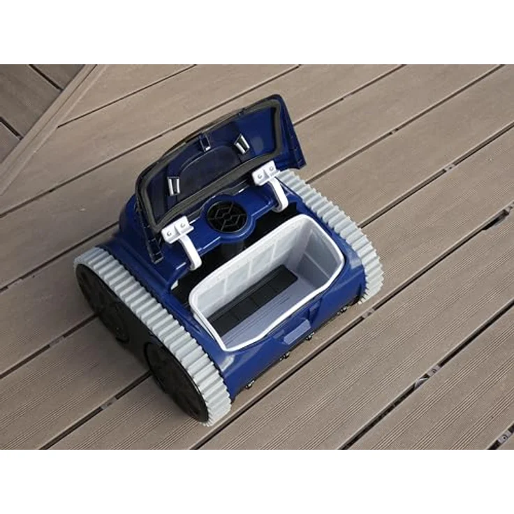 mediPOOL Poolroboter 'CF400CL', kabelloser Poolreiniger mit App-Steuerung für Becken bis 120 m², inkl. Ladekabel, Laufzeit bis 3 Std, effiziente Boden-, Wand- und Wasserlinienreinigung – Bild 5