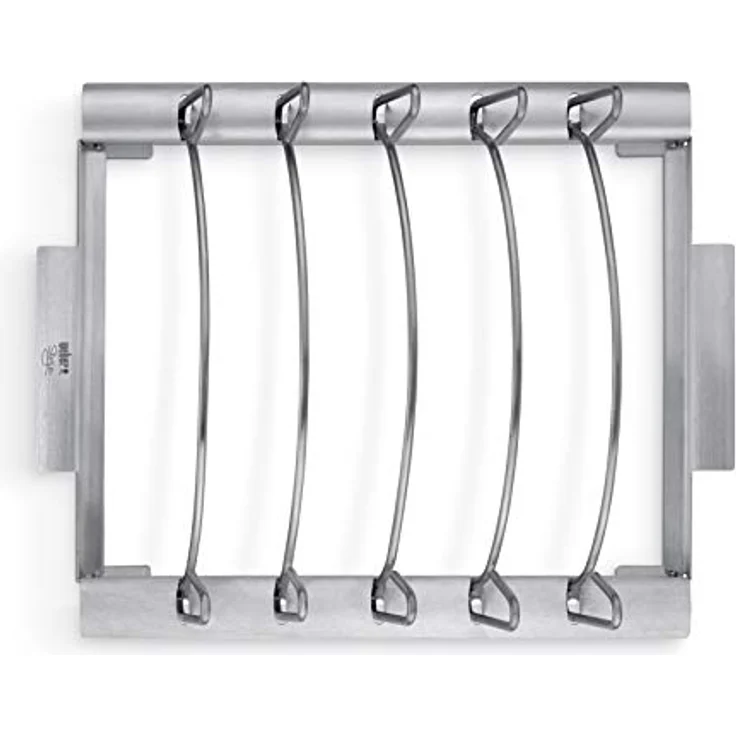 Weber 6727 Style Barbecue Grilling Rack, Sparerib Halter – Bild 5