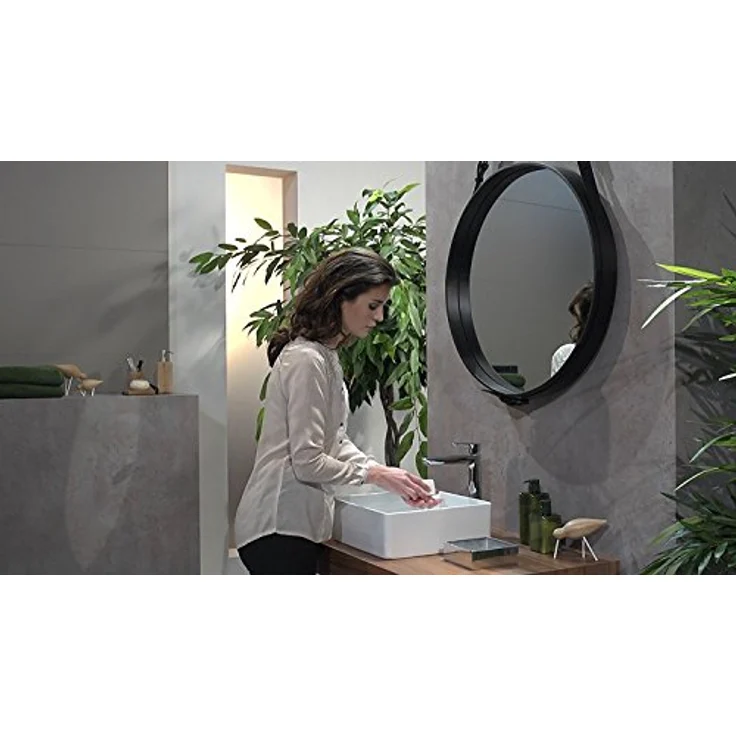 hansgrohe Talis E 240, Spültischarmatur mit ComfortZone 240, Normalstrahl und Zugstangen-Ablaufgarnitur – Bild 3