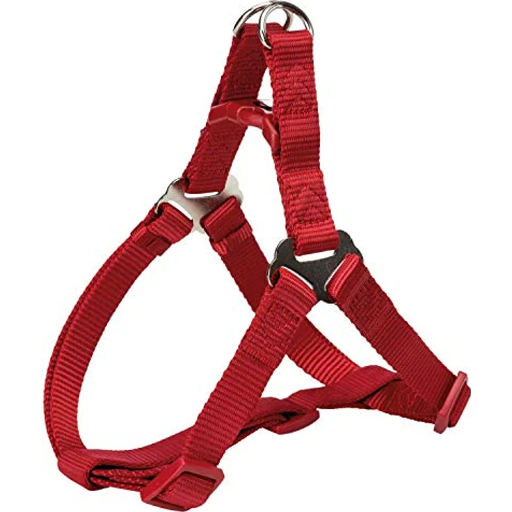 Trixie 20433 Premium One Touch Geschirr, XS–S: 30–40 cm/10 mm, rot – Bild 1