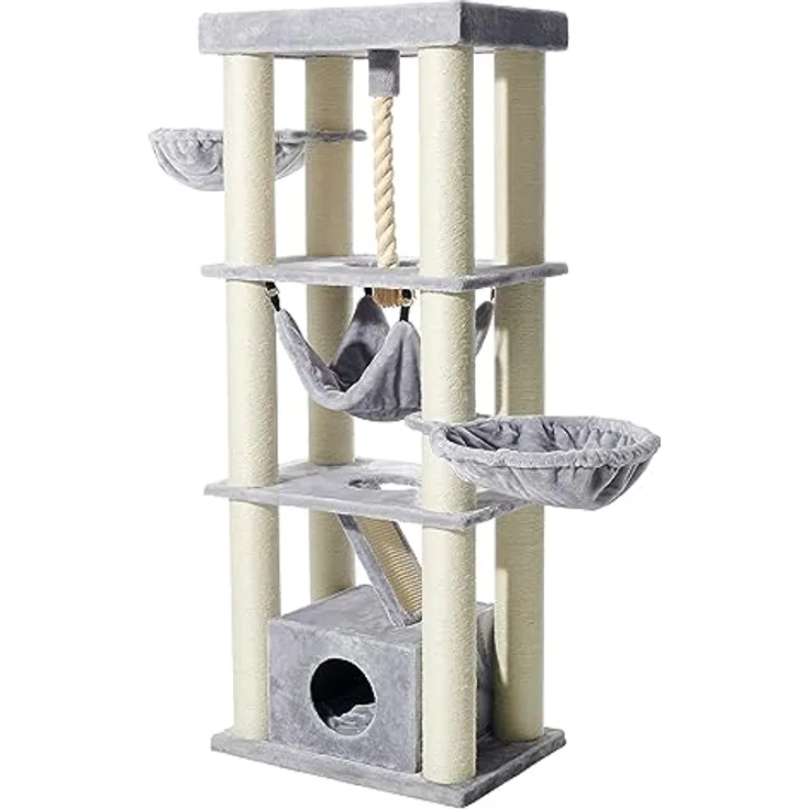 Nobby 63799-01 Kratzbaum ORDU grau 70 x 50 x 176 cm