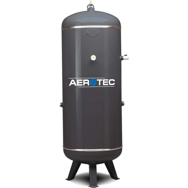 Aerotec 2009681 Druckluftbehälter, 90 l stehend, pulverbeschichtet, 10 bar