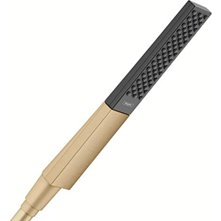 hansgrohe Rainfinity Stabhandbrause 100, wassersparend EcoSmart, bronze-anthrazit, 1 Strahlart, 9 l/min – Bild 1