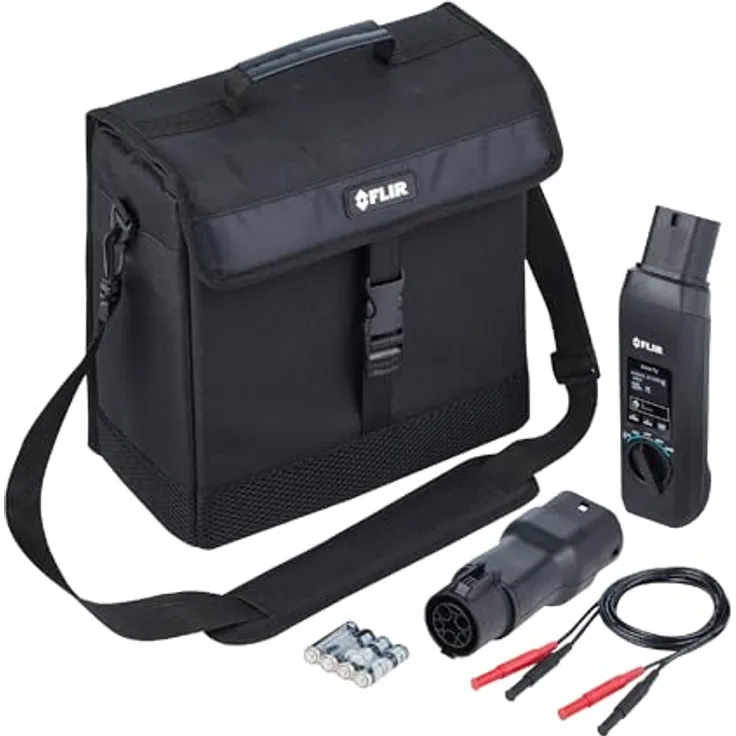 FLIR EV45-T2, EV-Ladegerät-Testadapter mit Typ-2-Stecker, Typ-1-Konverter und Drahtloser METERLiNK-Konnektivität