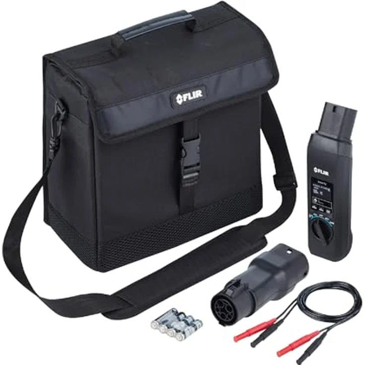 FLIR EV45-T2, EV-Ladegerät-Testadapter mit Typ-2-Stecker, Typ-1-Konverter und Drahtloser METERLiNK-Konnektivität – Bild 1