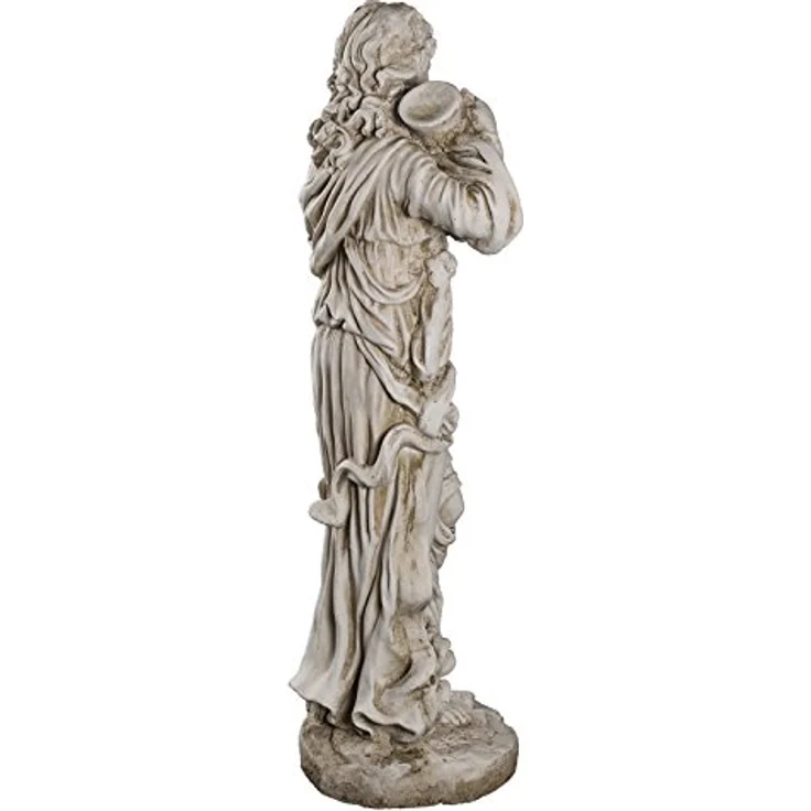 Wetterfeste Große 8kg Statue antike Wassertägerin 74cm SYLA14018 Dekofigur Figur – Bild 3