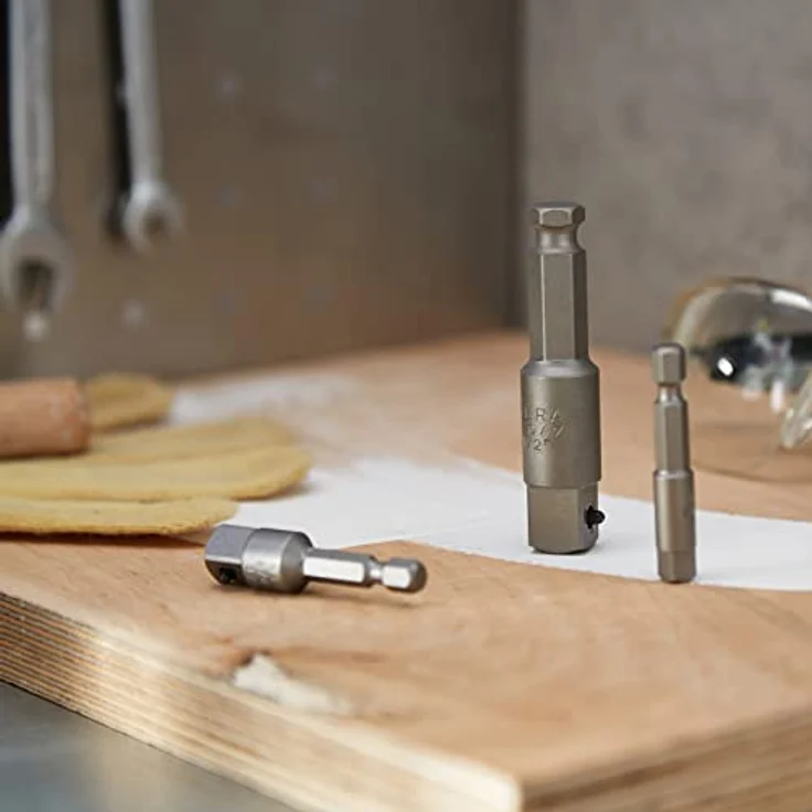 Wera Verbindungs-Set, 1/4", 3/8", 1/2", 6-Kant, Bithalter für Steckschlüsseleinsätze – Bild 7