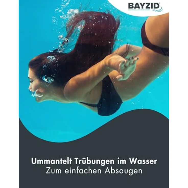 4 x 1 kg BAYZID Flockkartusche für Pools - Preisvergleich – Bild 3
