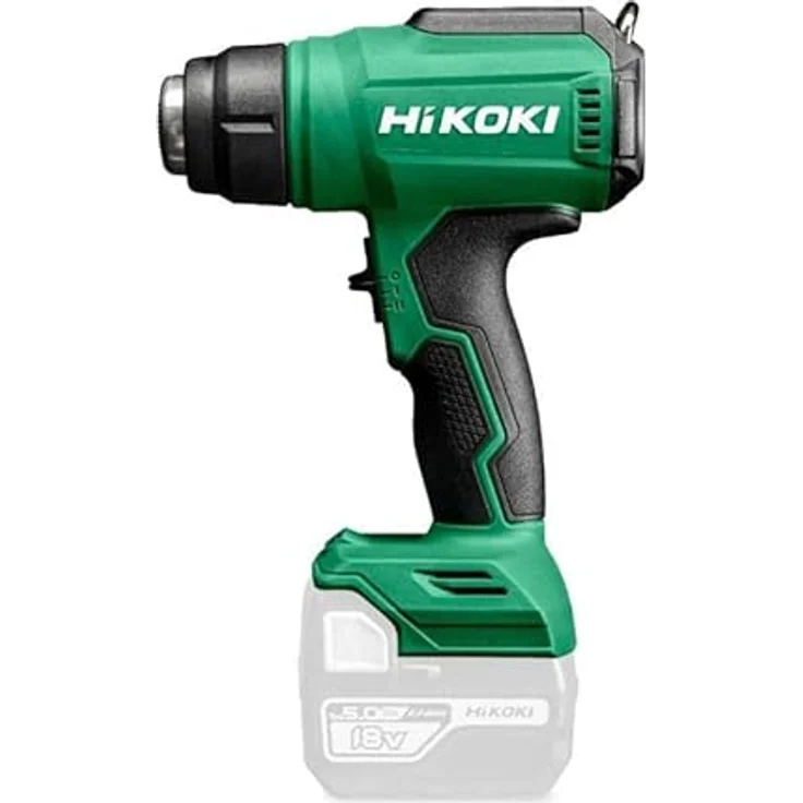 HIKOKI RH18DAW2Z Heißluftgebläse 18 V 30 bis 550 °C (nur Produkt) im Koffer – Bild 3