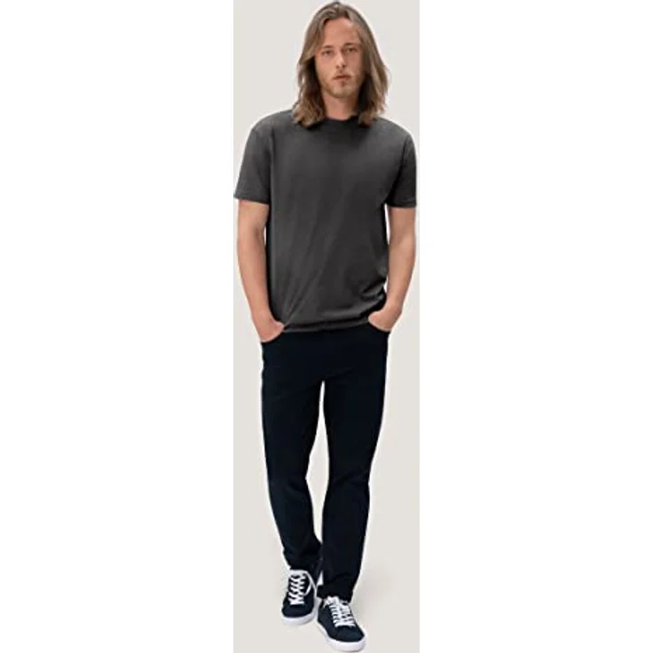 HAKRO T-Shirt Mikralinar 281, anthrazit meliert, M - Preisvergleich – Bild 6