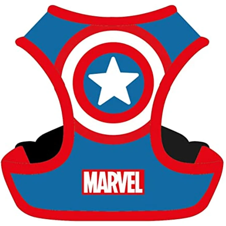 Cerda Hunde-Geschirr Marvel Avengers M, verstellbar und bequem aus 100% Polyester, für Hunde – Bild 2