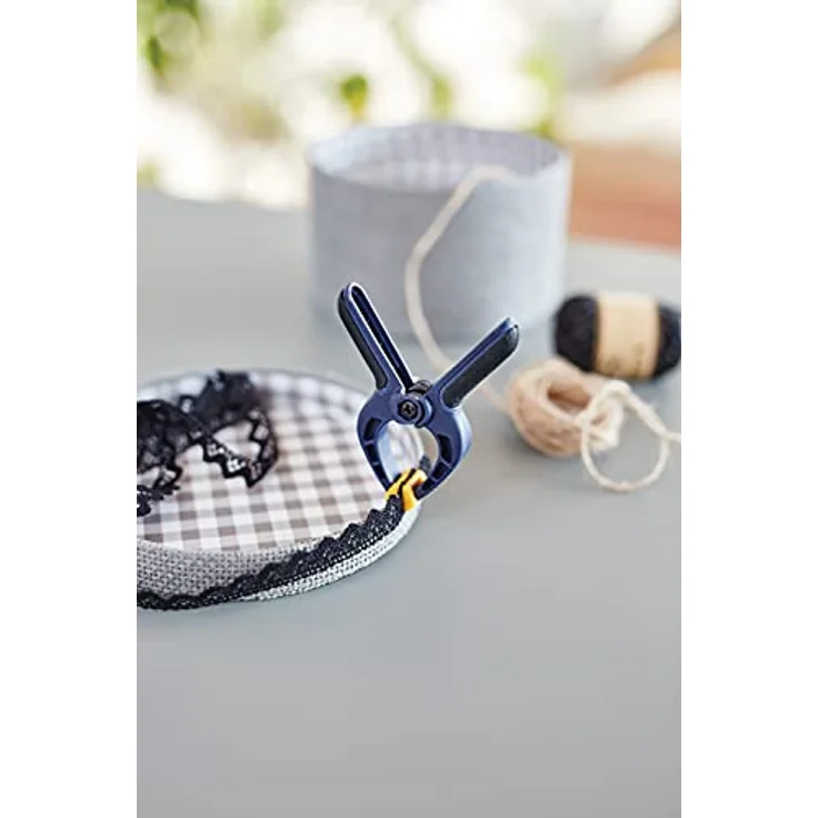 Rapid Federzwingen-Set, 5-teiliges Set mit gelben Spannbacken und Softgrip-Griffen für vielseitige Anwendungen – Bild 3