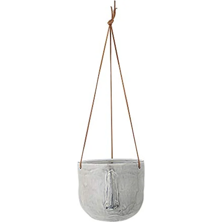 Bloomingville Blumentopf, grau, Keramik – Bild 1