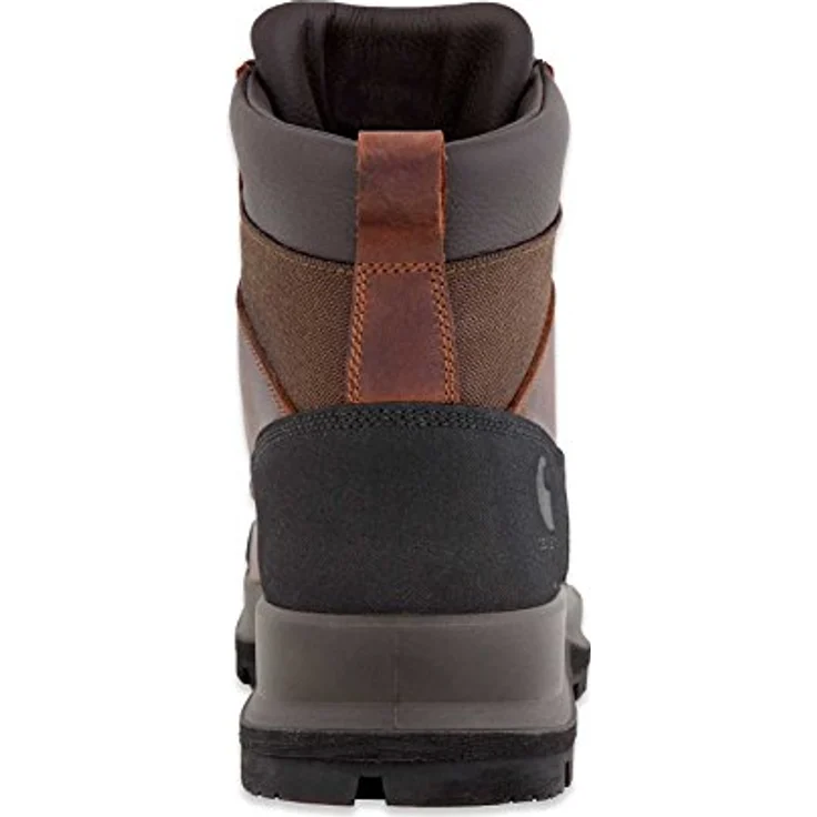 Carhartt Detroit 6 F702903, Wasserdichter S3 Sicherheitsschuh aus Vollnarbenleder mit Fiberglas-Zehenkappe, schwarz – Bild 4
