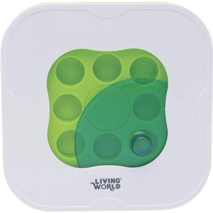 Living World Green Tier-Intelligenzspielzeug 3in1 interaktives Spielzeug, Lernspielzeug für kleine Heimtiere, 25 x 25 x 5 cm – Bild 4