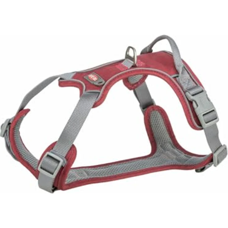 Trixie Active Hundegeschirr, Rot, Größe M, Maß: 27 x 38 x 6 cm, mehrfarbig – Bild 1