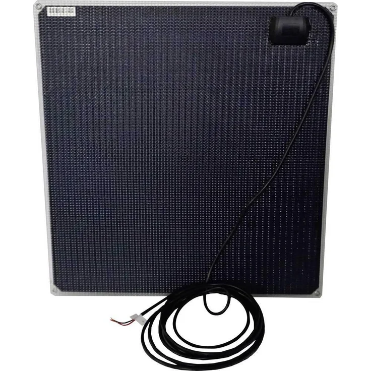 Phaesun Mare 55, Monokristallines Solarpanel mit Alu-Rückwand, 55 W, 3.50 kg – Bild 1