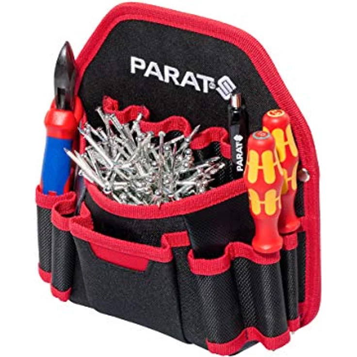Parat Parabelt Nail Pocket 5990834991 Nagel Nageltasche, Werkzeugtasche mit Klipp zum Befestigen am Gürtel, strapazierfähiges Nylon, 1 Stück – Bild 4