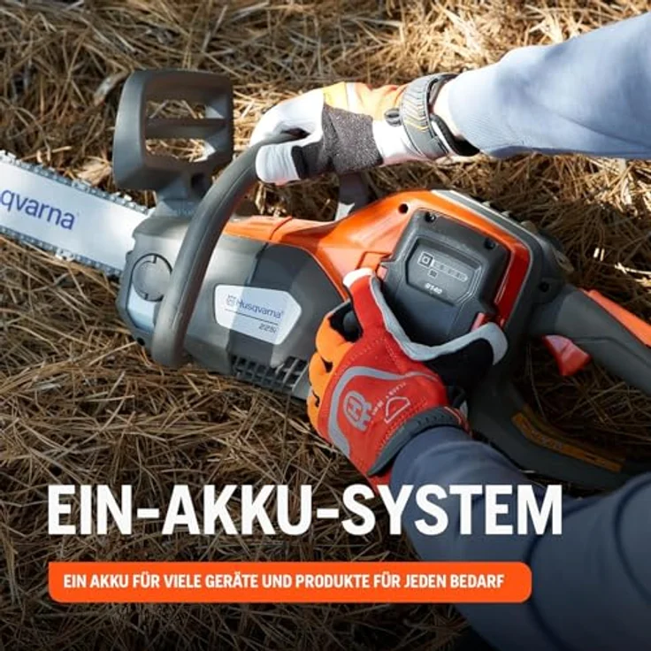 Husqvarna® Akku-Kettensäge "225i", 35 cm Schienenlänge, savE™ Modus, trägheitsausgelöste Kettenbremse, ohne Akku und Ladegerät – Bild 8