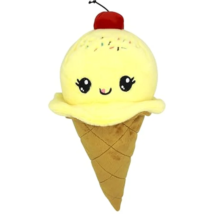 Joytoy (CN) Tierkuscheltier Eis Kuscheltier kawaii "Vanille" - ca. 30 cm – Bild 2