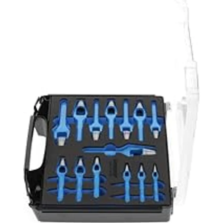 GEDORE 2963469 1101-570500 Henkellocheisen-Satz 44249 mm in i-BOXX 72, nach DIN 7200 Form A, blau lackiert – Bild 2