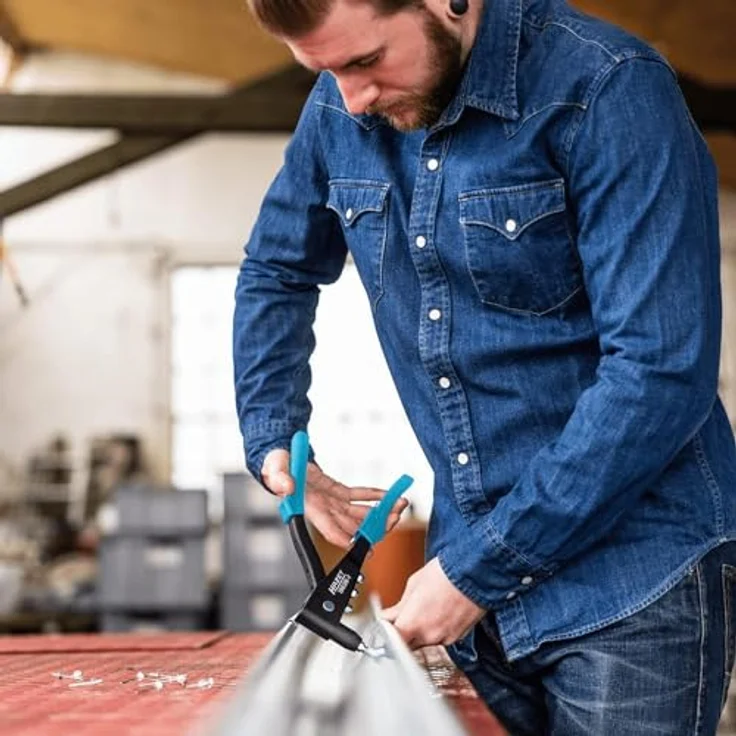 Hazet Handniet-Zange (Gewicht: 500 g, Länge: 255 mm) 1963N-1 – Bild 4