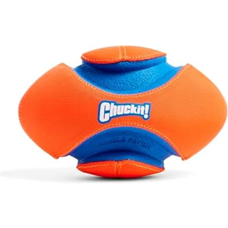 Chuckit Fumble Fetch, Outdoor-Spielzeug für Hunde, Rugby-Format 22 x 12 cm, klein – Bild 1
