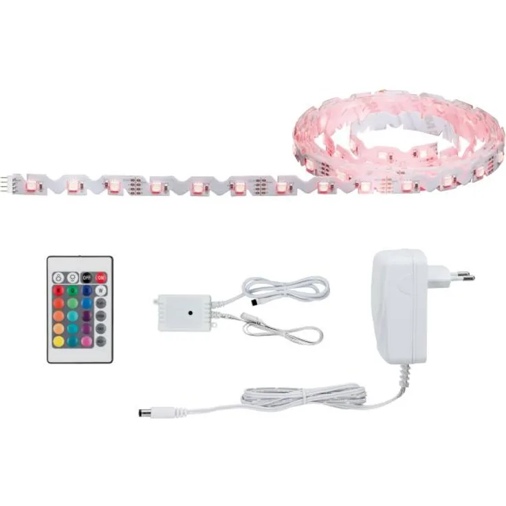 Paulmann FlexLED 3D Universalstreifenleuchte Indoor Klebeband Weiß Kunststoff II