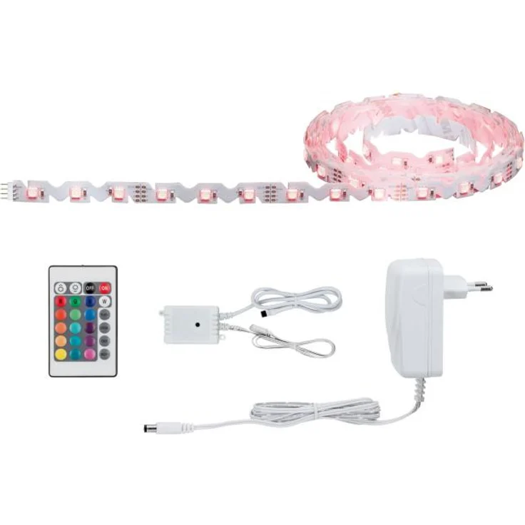 Paulmann FlexLED 3D Universalstreifenleuchte Indoor Klebeband Weiß Kunststoff II – Bild 1