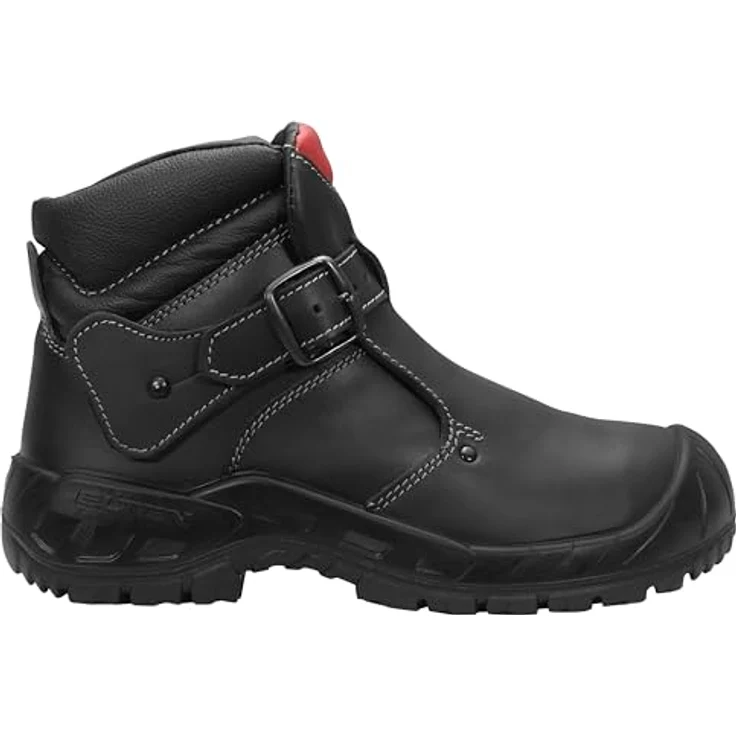 Elten CARL II, Sicherheitsschweisserstiefel S3, Gr. 46, schwarz, Rindleder, hitzebeständig, Stahlkappe, rutschfeste GUMMI/PU-Sohle – Bild 6
