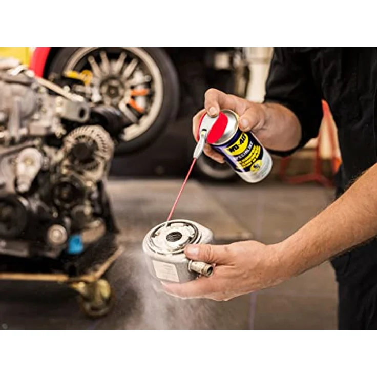 WD-40 Silikonspray 'Specialist', farbloses Hochleistungs-Silikonspray, 300 ml, wasserabweisend und feuchtigkeitsgeschützt, geeignet für Metall, Kunststoff und Gummi – Bild 8