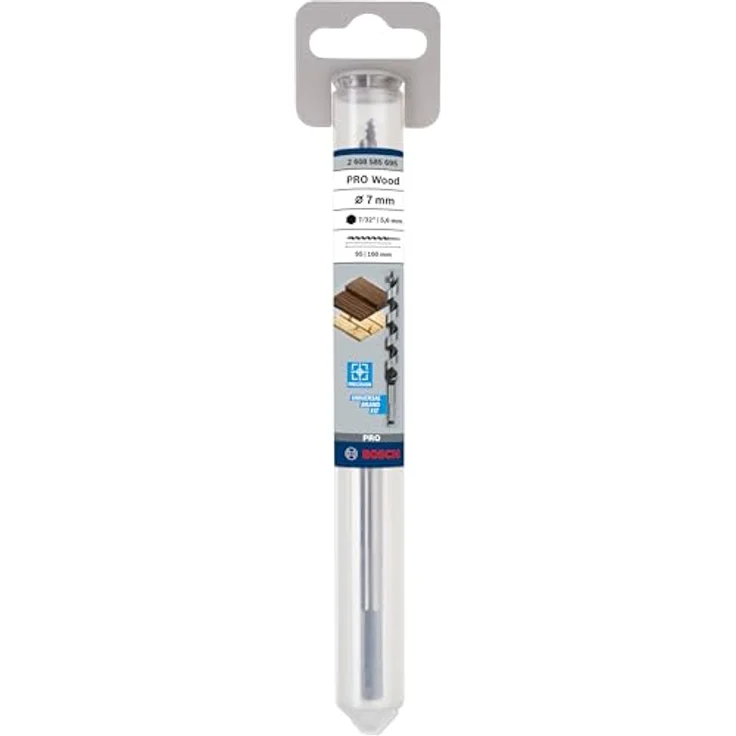 Bosch Professional Holzschlangenbohrer mit 1-4''-Sechskantschaft (Ø 7 mm) ?2608585695 – Bild 3