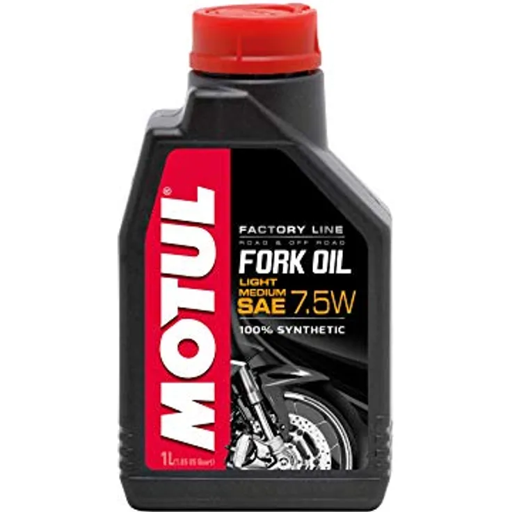 Motul 105926 101127 Oil Fork Oil Factory Line, Light/Medium, 1 L, 221x117x63.5