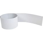 Gartenwelt Riegelsberger Premium Sichtschutzstreifen Hart-PVC für Doppelstabmatten Sichtschutz Streifen 1 Stück LICHTGRAU RAL 7035 Länge mit 2,525 Meter Höhe 19 cm Stärke 1,35 mm