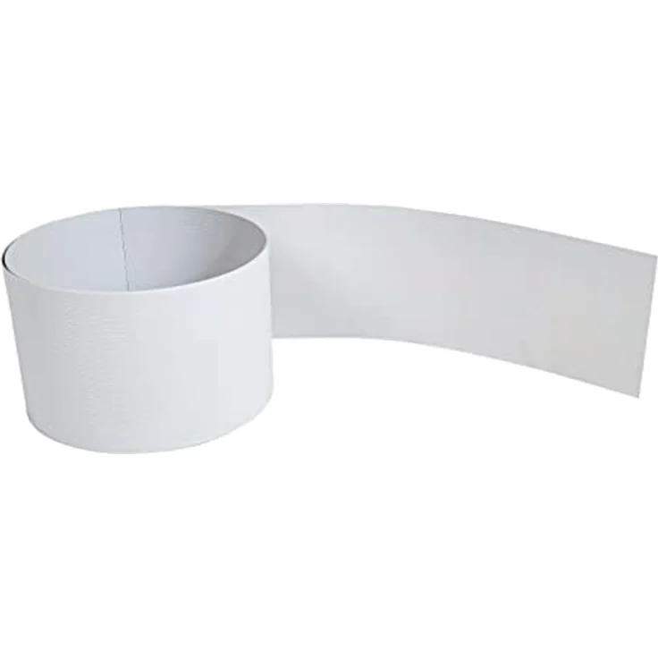 Gartenwelt Riegelsberger Premium Sichtschutzstreifen Hart-PVC für Doppelstabmatten Sichtschutz Streifen 1 Stück LICHTGRAU RAL 7035 Länge mit 2,525 Meter Höhe 19 cm Stärke 1,35 mm – Bild 1