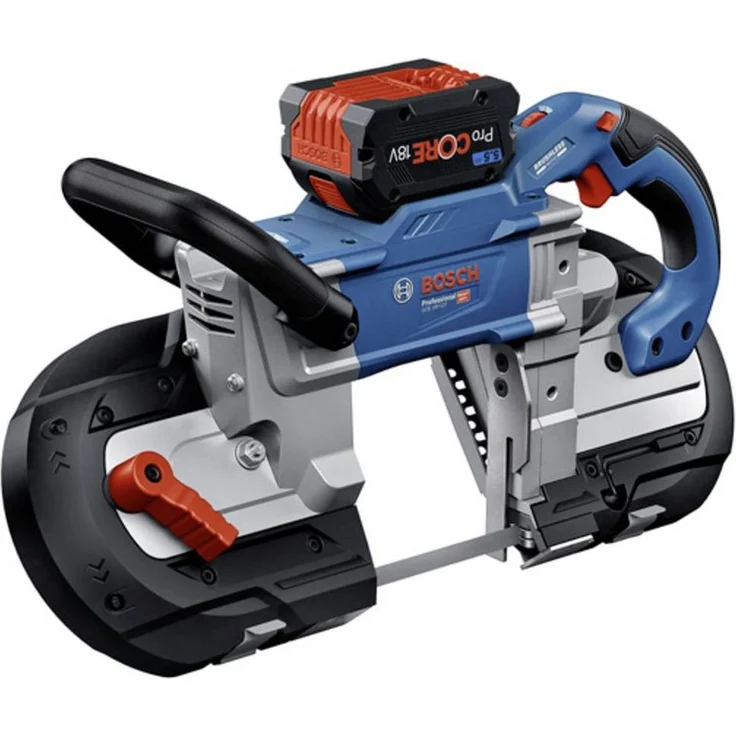 Bosch Professional Bandsäge Akku-Bandsäge GCB 18V-127, Metallschneiden mit hoher Leistung, vibrationsarm und funkenfrei – Bild 1