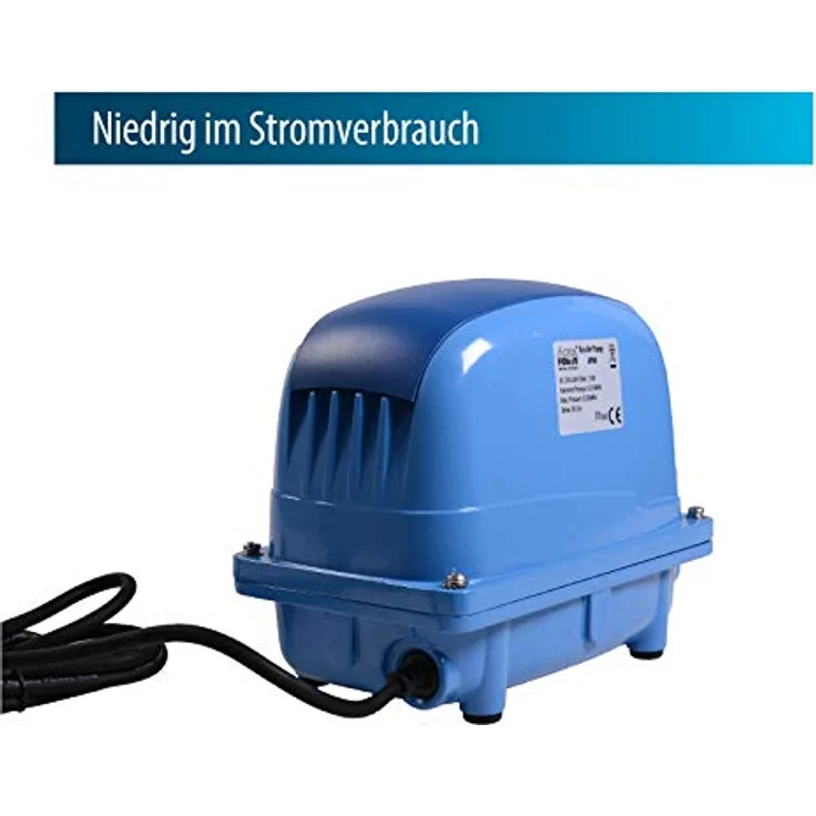SIBO Aqua Forte Teichbelüfter AP35 mit 35 L-min Belüfterpumpe – Bild 6