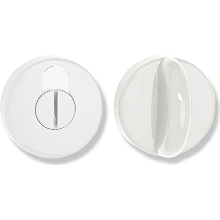HEWI WC-Rosette flach 306.23, reinweiß, für Scharniere & Beschläge