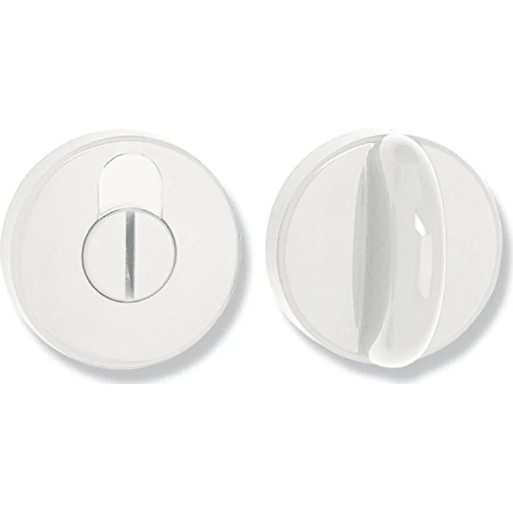 HEWI WC-Rosette flach 306.23, reinweiß, für Scharniere & Beschläge