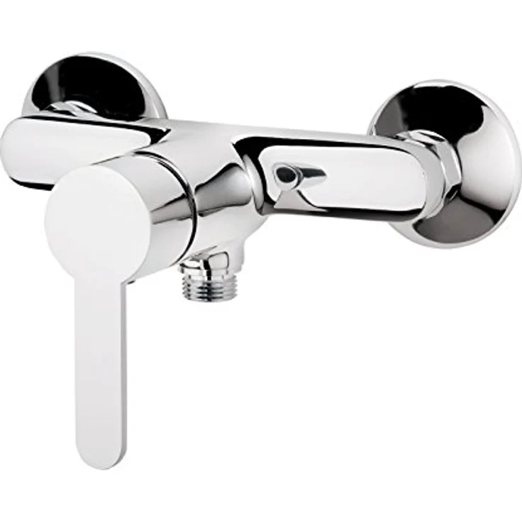 'aquaSu® Einhandmischer Jetmix Style für Brause | Chrom | Wasserhahn | Einhebelmischer | Armatur | Mischbatterie | Duscharmatur – Bild 4