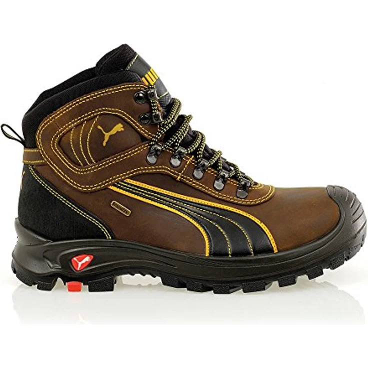 PUMA Safety SIERRA NEVADA MID Arbeitsschuh, wasserdicht, atmungsaktiv, mit Scuff Caps-Design, schwarz – Bild 4