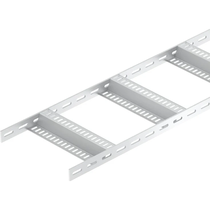 OBO Bettermann Schiffsbau Kabelleiter, 300 cm mit gelochtem Seitenholm und Z-Sprossen