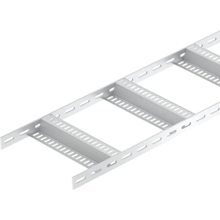 OBO Bettermann Schiffsbau Kabelleiter, 300 cm mit gelochtem Seitenholm und Z-Sprossen