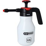 KS Tools Drucksprühgerät Druck-Pump-Schaum-Sprüher, 1,5 l, ideal für Reinigungsarbeiten, Desinfektion und Chemikalien, Viton-Dichtungen, inkl. 3 Filter, Polyethylen, blau