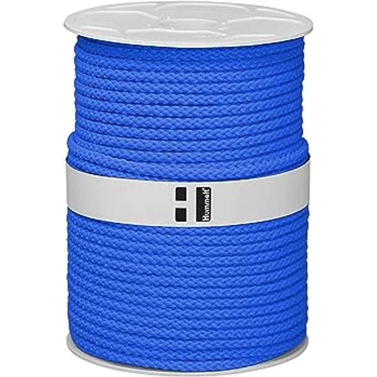 Hummelt Rope Universalseil Polypropylenseil 8mm 50m blau auf Rolle