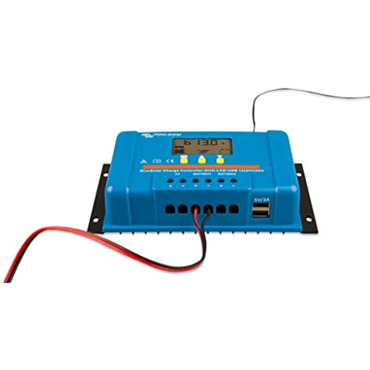 Victron Energy BlueSolar DUO PWM LCD&USB Laderegler 12/24V 20A für zwei Batterien mit Temperaturüberwachung und Überlastschutz – Bild 5