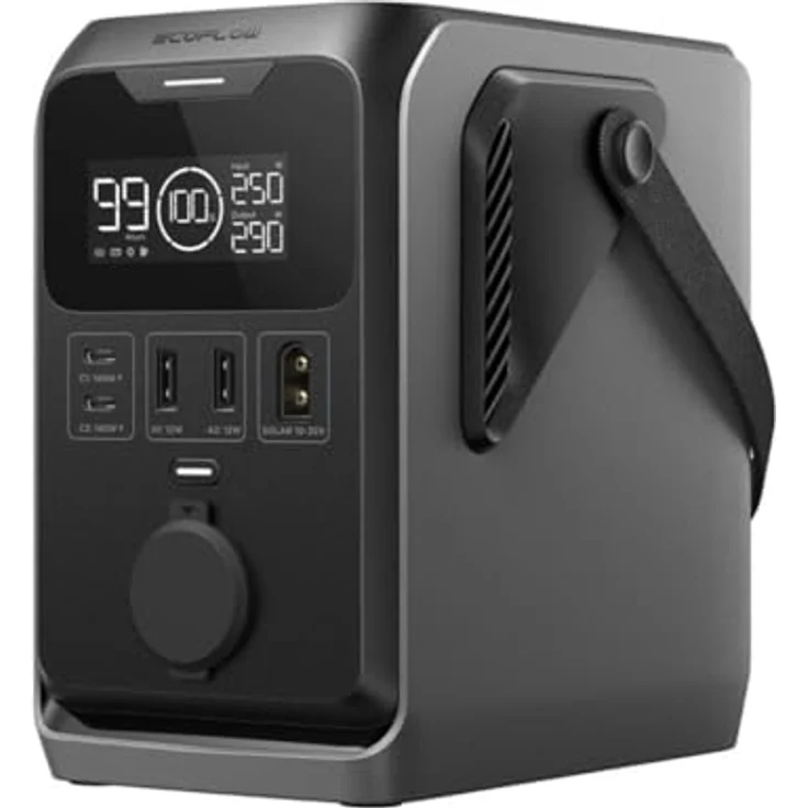 EcoFlow TRAIL 300 DC, Portable Power Station 288Wh mit 2 USB-A und 2 USB-C Anschlüssen, leicht und kompakt (2,58 kg) – Bild 1