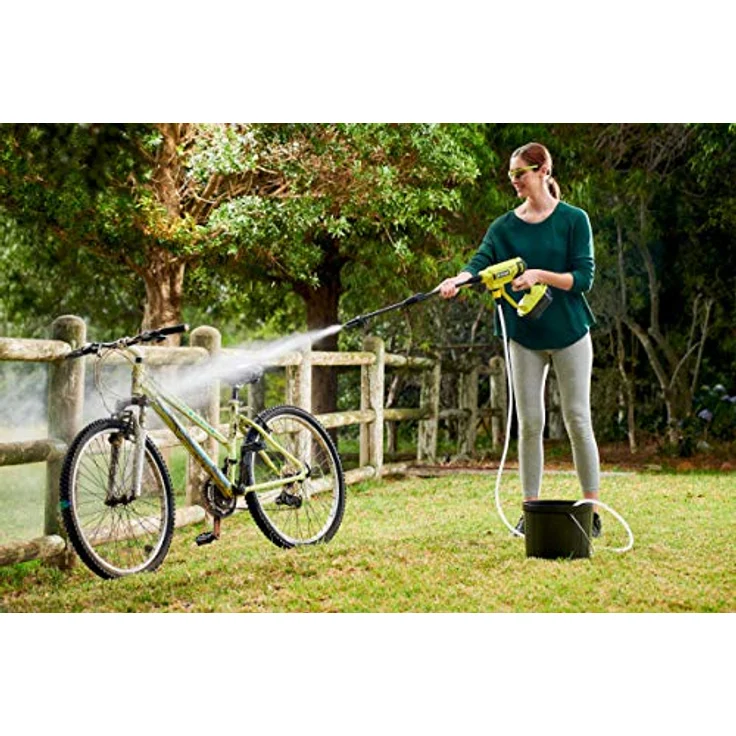 Ryobi Akku Mitteldruckreiniger ONE+ 18 V, 3-in-1-Düse, mit 2,5 Ah Akku und Ladegerät – Bild 4