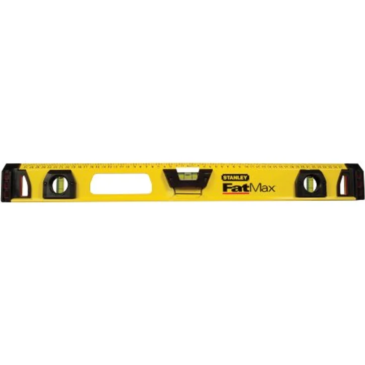 Stanley FatMax I-Profil Wasserwaage II (120 cm Länge, 2 vertikale Libellen-1 horizontale Libelle, Aluminium) 1-43-555 – Bild 2
