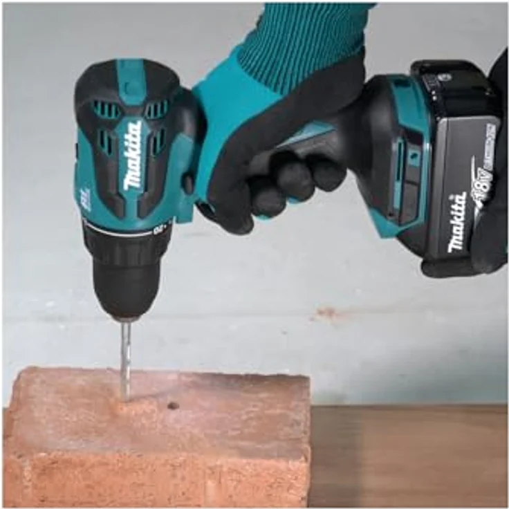 Makita DHP 490 Z, Akku Schlagbohrschrauber 18 V mit 65 Nm Drehmoment, Brushless, Solo ohne Akku und Ladegerät – Bild 7